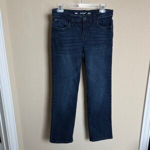 Cat & Jack Boys  Dark Indigo Straight leg stretch Jeans sz 14
